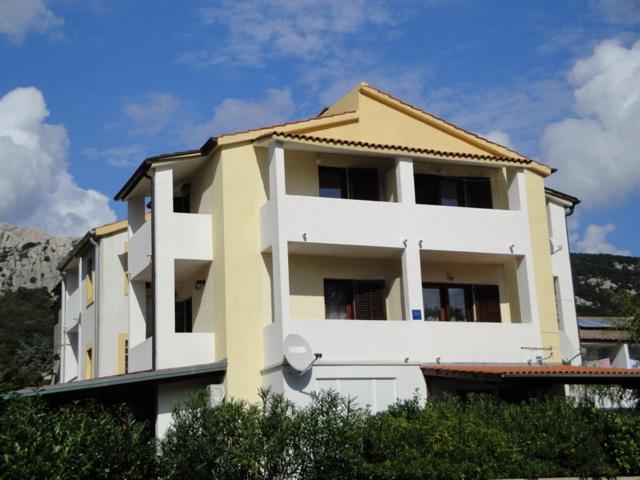 Apartmani Mirjana Studio 3 Baška Buitenkant foto